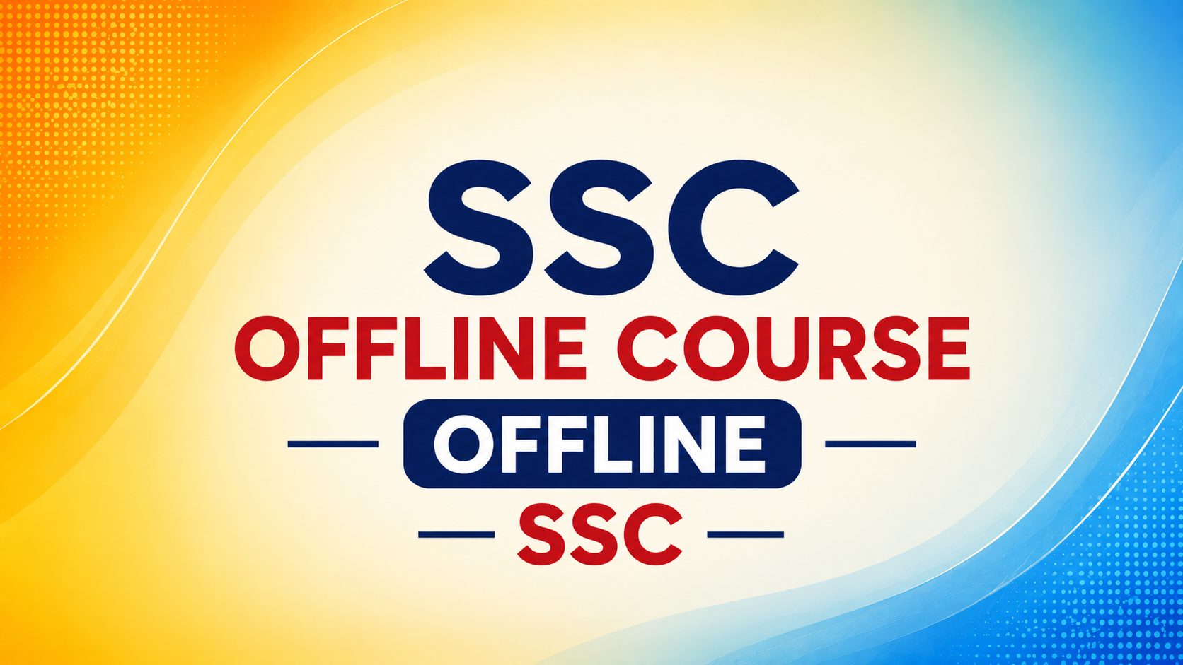 SSC OFFILNE COURSE